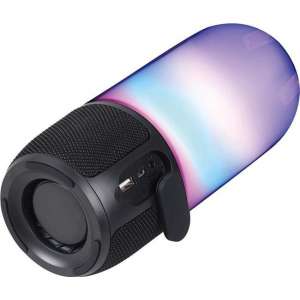 V-tac VT-7456 Bluetooth speaker met RGB verlichting - 2x 3Watt - rood