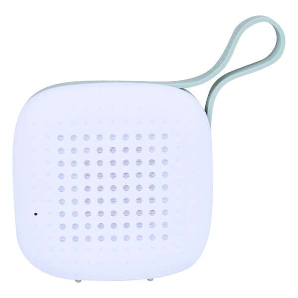 Sundaze Bluetooth Speaker | Stof- & Spatwaterdicht | 10 uur Speeltijd | Inclusief Micro USB-oplaadkabel | Handig Hengsel | Wit