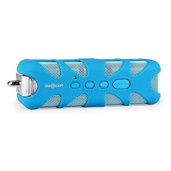 Blue Know Bluetooth-luidspreker AUX accu blauw