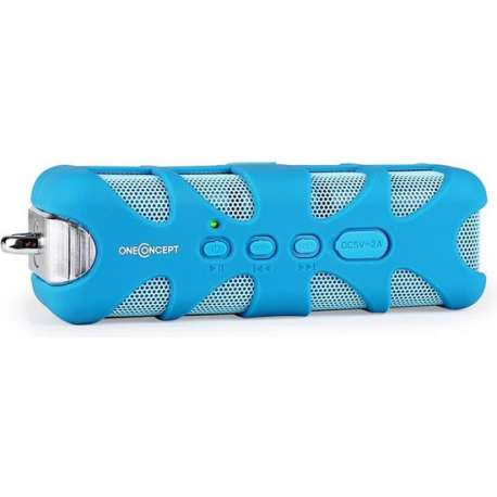 Blue Know Bluetooth-luidspreker AUX accu blauw