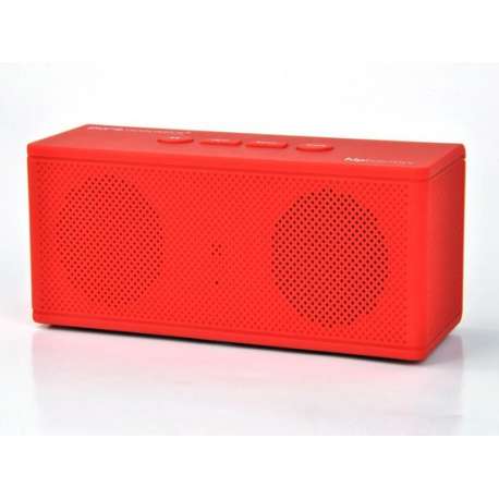 Pure Acoustics HIPBOXMINIRED Portable bluetooth speaker met radio