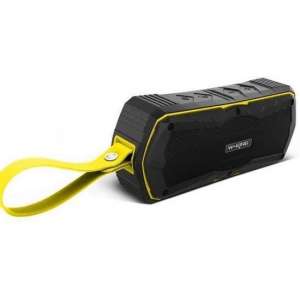 W-KING S9 Waterproof Bluetooth speaker + powerbank- Geel