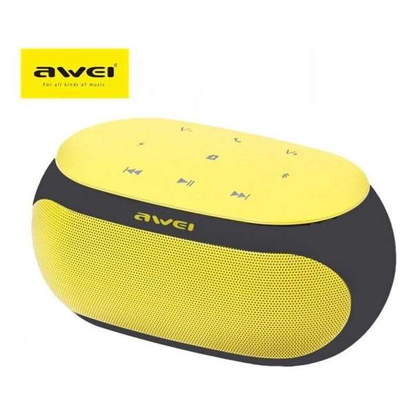 AWEI Y200 HD Bluetooth Speaker zwart/geel