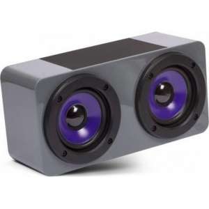 Swipe Draadloze Speaker 35 Cm Zwart/paars 2-delig