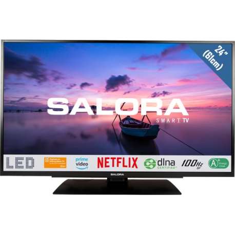 Salora 24HSB6502 HD Ready Smart LED-TV 61 cm Zwart