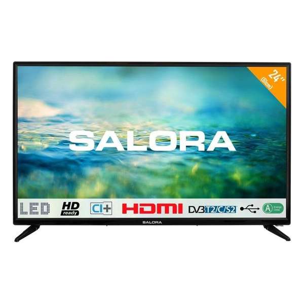 Salora 2100 series 24LTC2100 tv 61 cm (24'') HD Zwart