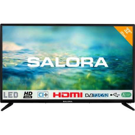 Salora 32LTC2100 - Televisie - LED - HD - 32 Inch - HDMI - DVB-C-T2-S2