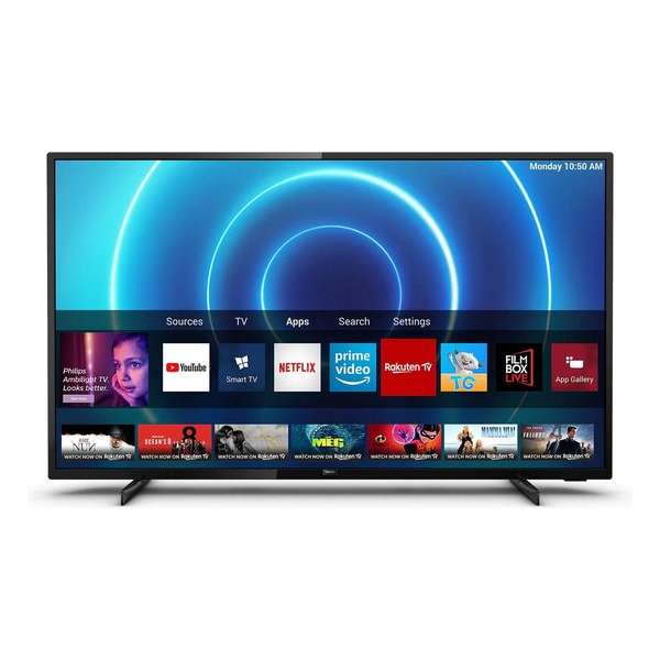 Philips 7500 series 58PUS7505/12 tv 147,3 cm (58'') 4K Ultra HD Smart TV Wi-Fi Zwart