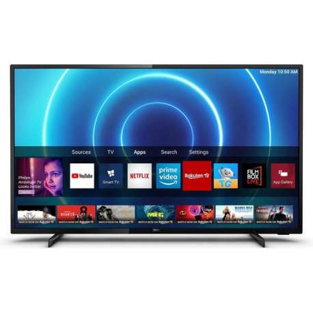 Philips 7500 series 58PUS7505/12 tv 147,3 cm (58'') 4K Ultra HD Smart TV Wi-Fi Zwart