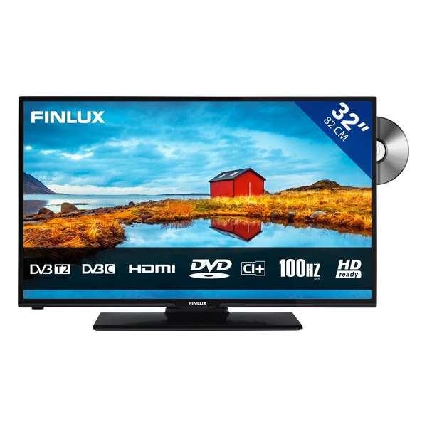 Finlux FLD3222 - HD Ready TV DVD Combi