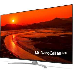 LG 75SM9900PLA tv 190,5 cm (75") 8K Ultra HD Smart TV Wi-Fi Zwart, Zilver