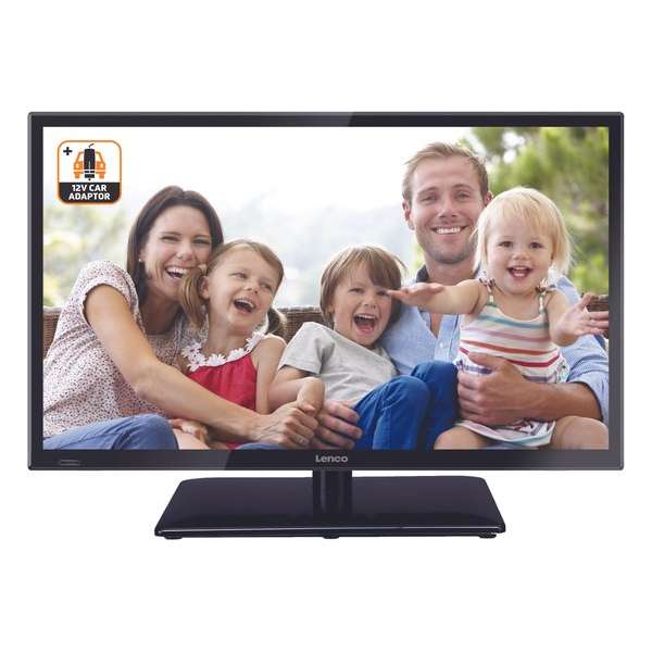 Lenco LED-2422 - Televisie Full HD LED en DVB - 24 inch - Zwart