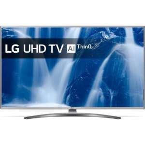 LG 65UM7610PLB tv 165,1 cm (65'') 4K Ultra HD Smart TV Wi-Fi Zwart, Zilver