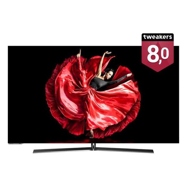 Hisense H55O8B tv 138,7 cm (54.6'') 4K Ultra HD Smart TV Wi-Fi Zwart, Zilver