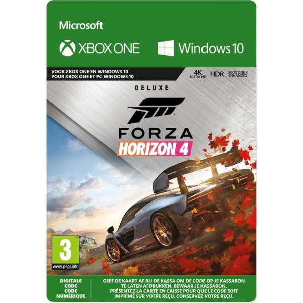 Forza Horizon 4: Deluxe Edition - Xbox One download / Windows 10 download