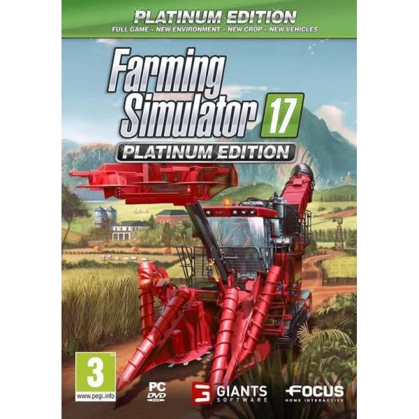 Farming Simulator 17 Platinum Edition Steel Book - PC