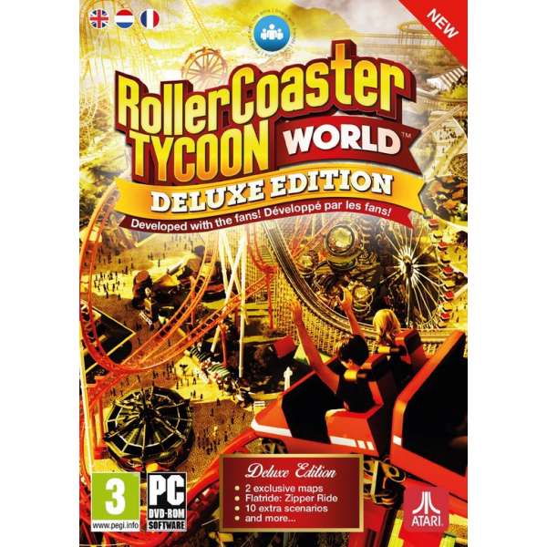 RollerCoaster Tycoon World Deluxe Edition (Windows)