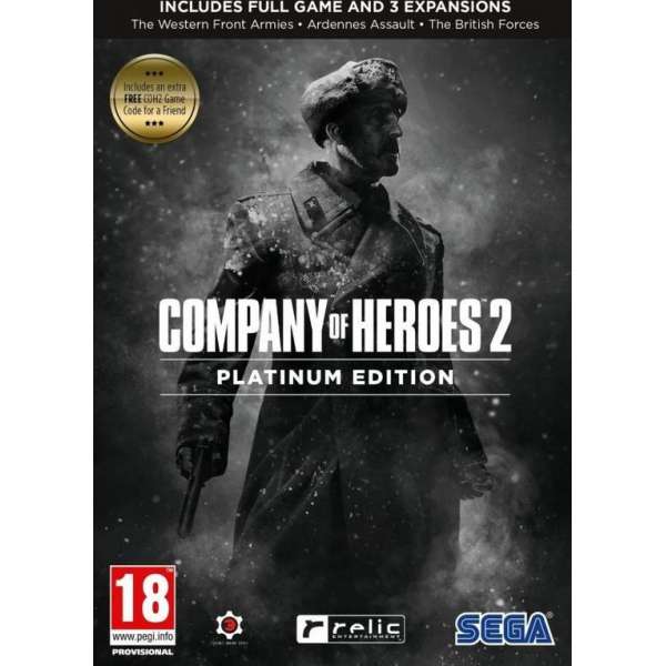 Company of Heroes 2 Platinum Edition (Inc. Extra Free COH2 Game Code) /PC