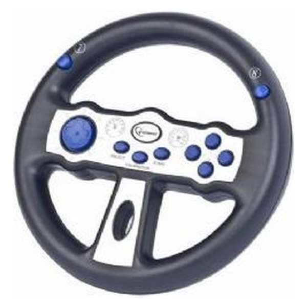 Gembird STR-MS01 Stuur PC Zwart game controller