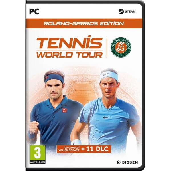 Tennis World Tour: Roland Garros - PC (Voucher in Box)