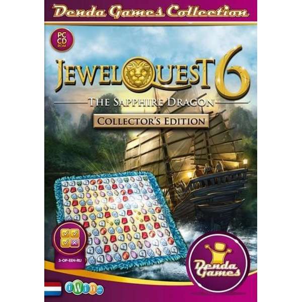 Jewel Quest 6, The Sapphire Dragon (Collector's Edition)