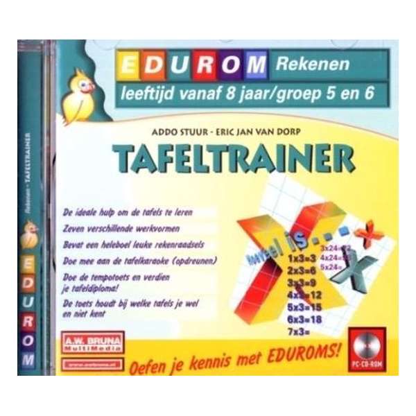 Edurom, Rekenen, Tafeltrainer - Windows