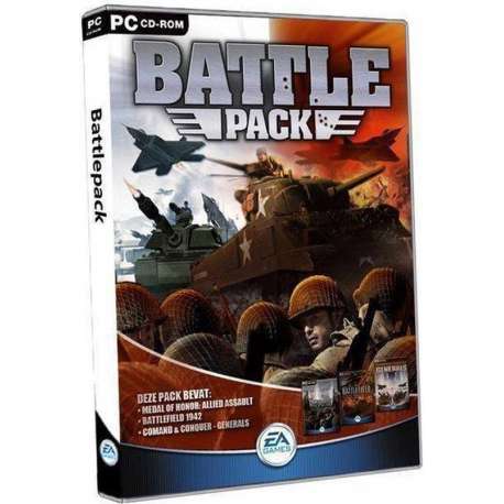 Battlepack (medal Of Honor, Allied Assault, Battlefield 1942, C&c, Generals)