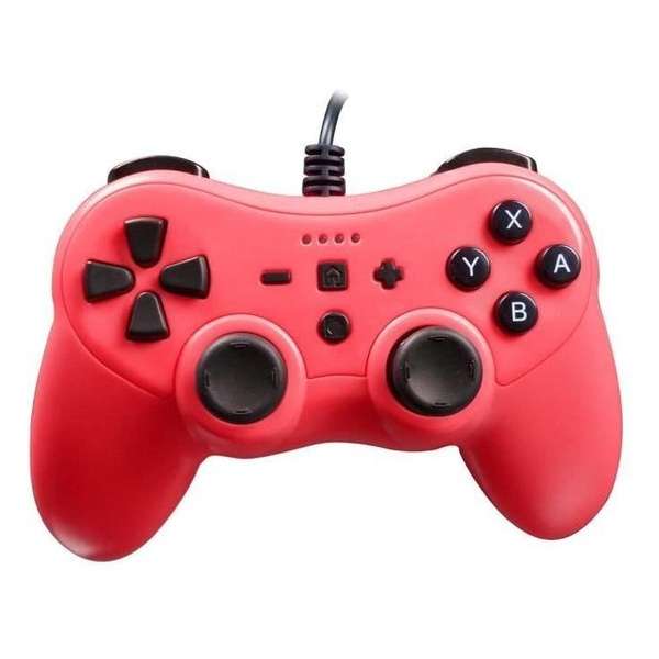 Red Neon Controller voor Nintendo Switch-console