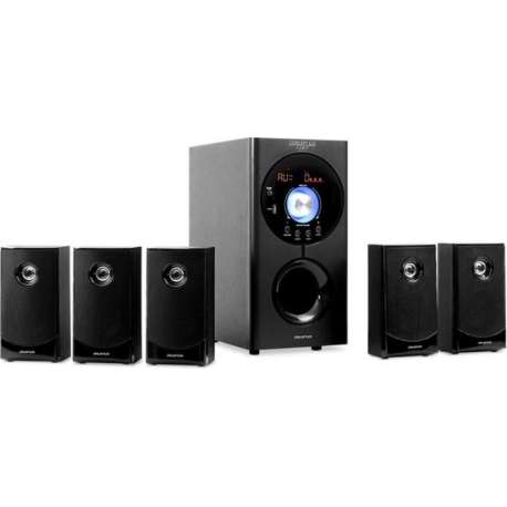 Concept 620 5.1-kanaals luidsprekersysteem USB SD AUX bluetooth 85W RMS