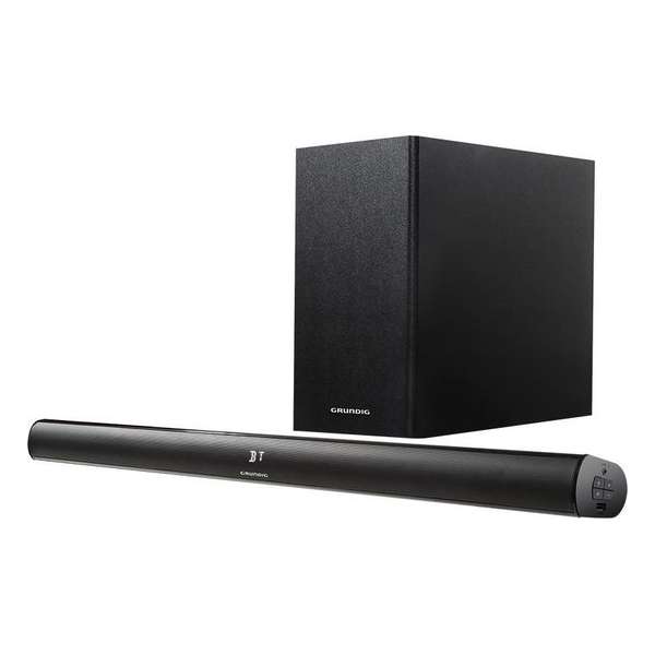 Grundig DSB 990 2.1 soundbar luidspreker 2.1 kanalen 80 W Zwart