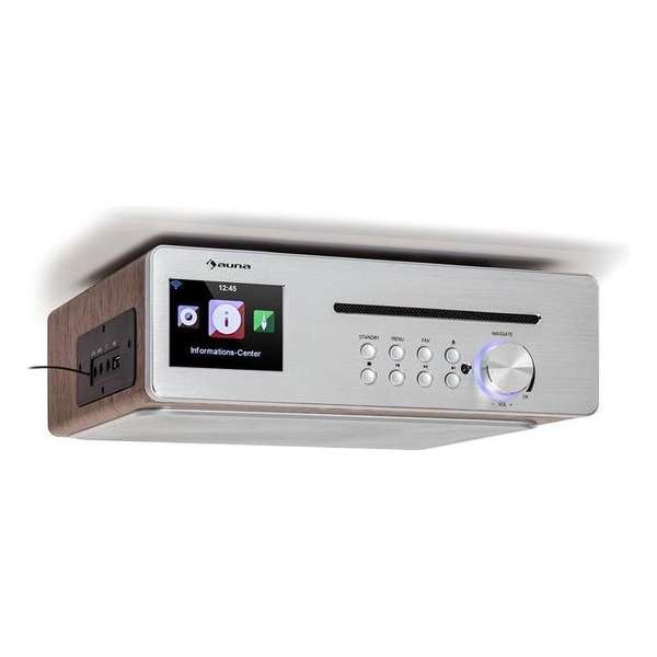 Silverstar Chef keukenradio met CD speler Bluetooth USB internet , DAB+ en FM-radiotuner
