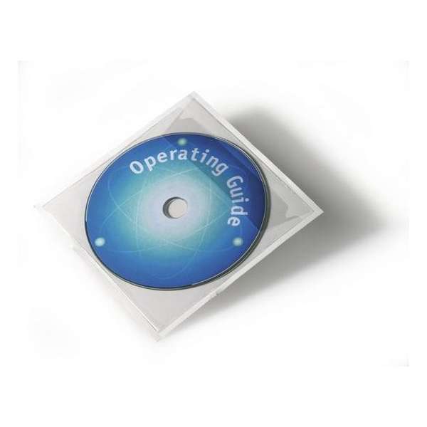 Durable 8080 CD-doosje Transparant