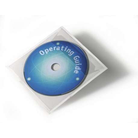 Durable 8080 CD-doosje Transparant