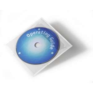Durable DURABLE POCKETFIX CD/DVD Selbstklebetasche 100 Stck