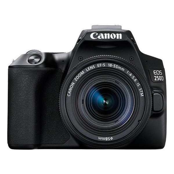 Canon EOS 250D + EF-S 18-55mm IS STM - Zwart