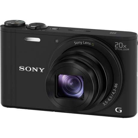 Sony Cybershot DSC-WX350 - Zwart