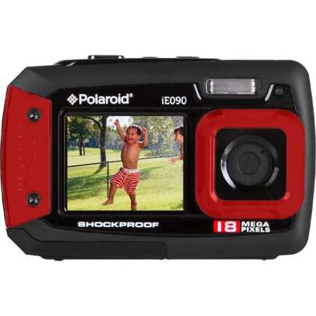 Polaroid iE090 Compactcamera 18MP Zwart, Rood