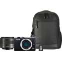 Canon EOS M200 + 15-45mm IS STM - Zwart - Inclusief Cameratas + SD-kaart