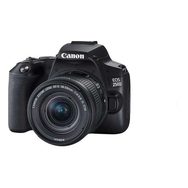 Canon EOS 250D Black 18-55 STM + 50 1.8S