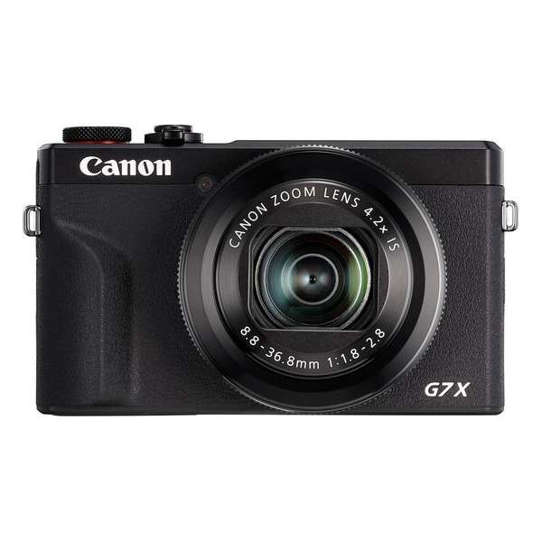 Canon PowerShot G7X Mark III - Zwart