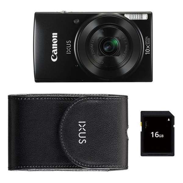 IXUS 190 BLACK ESSENTIALS KIT