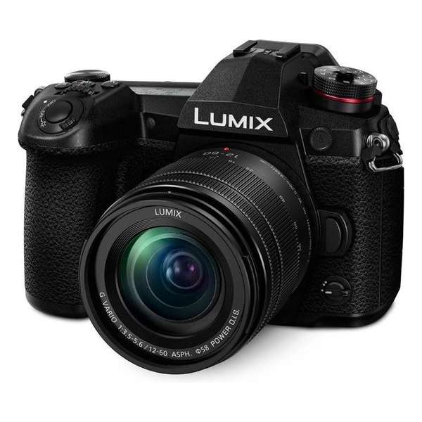 Panasonic Lumix DC-G9 + G Vario, 12-60mm, F3.5-5.6 ASPH MILC 20,3 MP Live MOS 5184 x 3888 Pixels Zwart