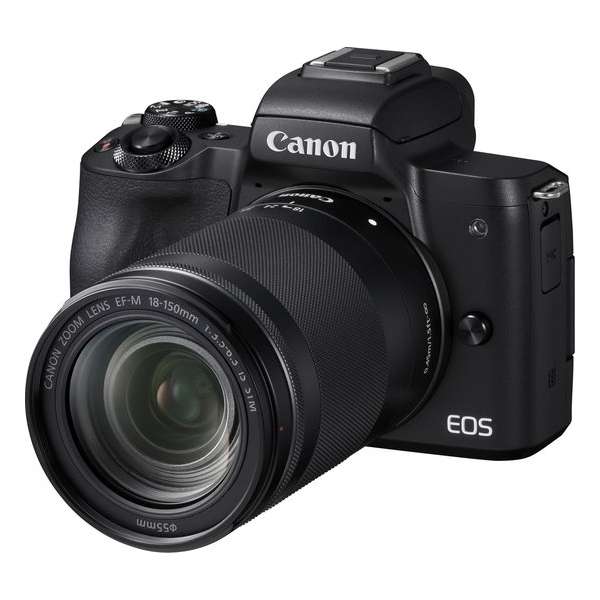 Canon EOS M50 4K zwart + EOS- M 18-150 IS STM