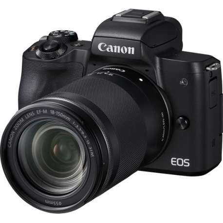 Canon EOS M50 4K zwart + EOS- M 18-150 IS STM