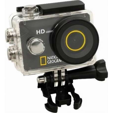 National Geographic Action-camera 8 Cm Rubber Zwart 14-delig