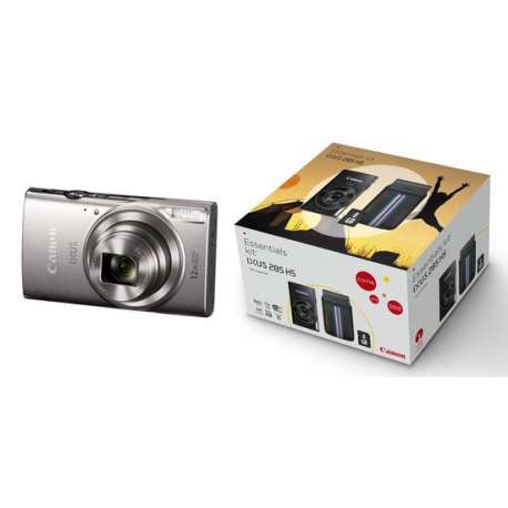 Canon IXUS 285 HS Zilver - Premium Kit - Grijs