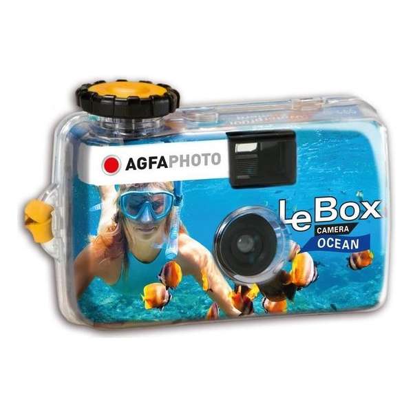2x Wegwerp onderwater cameras voor 27 kleuren fotos  - Vakantiefotos weggooi cameras - Duiken/zwemmen
