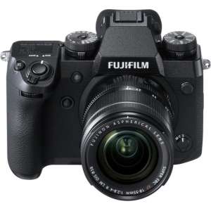Fujifilm X -H 1 18-55 SLR camerabody 24,3 MP CMOS III 6000 x 4000 Pixels Zwart