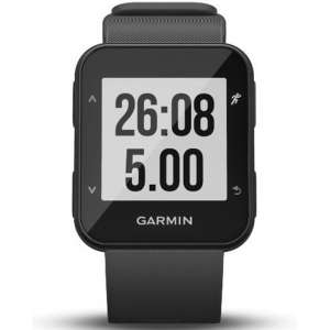 Garmin Forerunner 30 grey - GPS hardloophorloge met polshartslag meting - lijsteen grijs