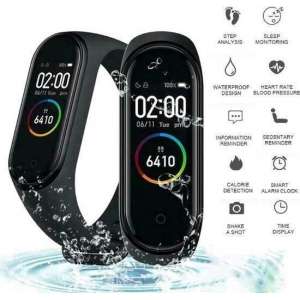 Sporthorloge 2020 - Stappenteller - Hartslagmeter -Activity Tracker- EU Versie -  Zwart